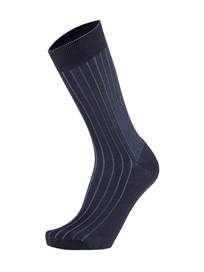 Picture of 2-COLOR RIBBED BLUE/BLUE