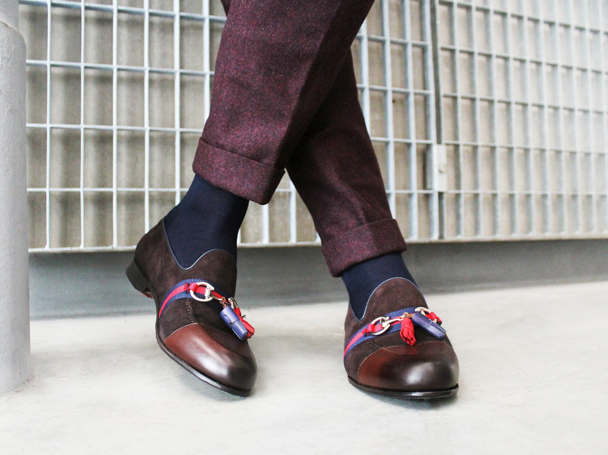 Picture of Plain 100% Fil D'Ecosse Blue