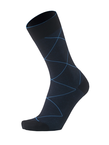 Picture of 2-Color Squares Black/Blue