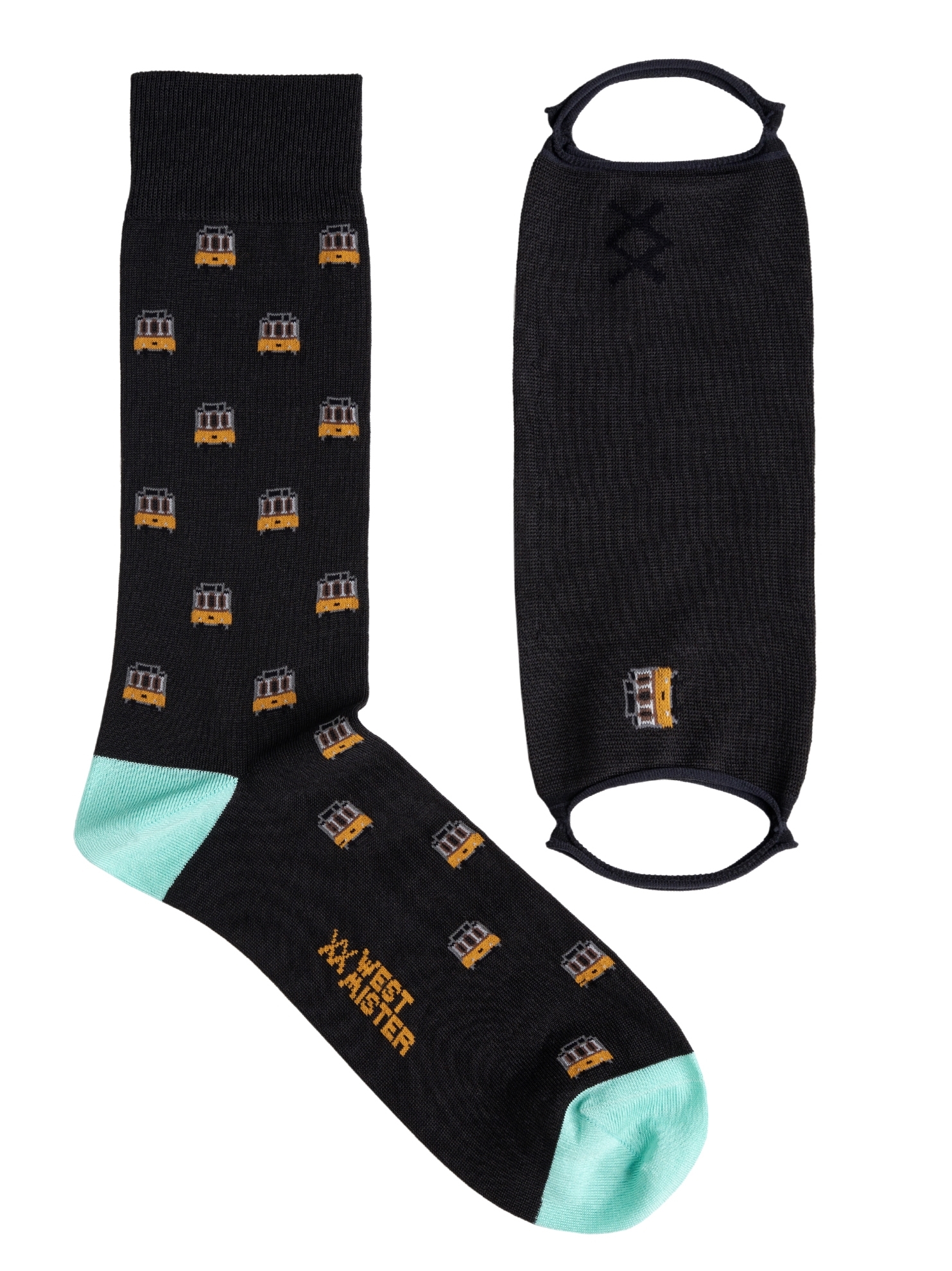 Picture of Mask&Socks Tram Anthrtacite
