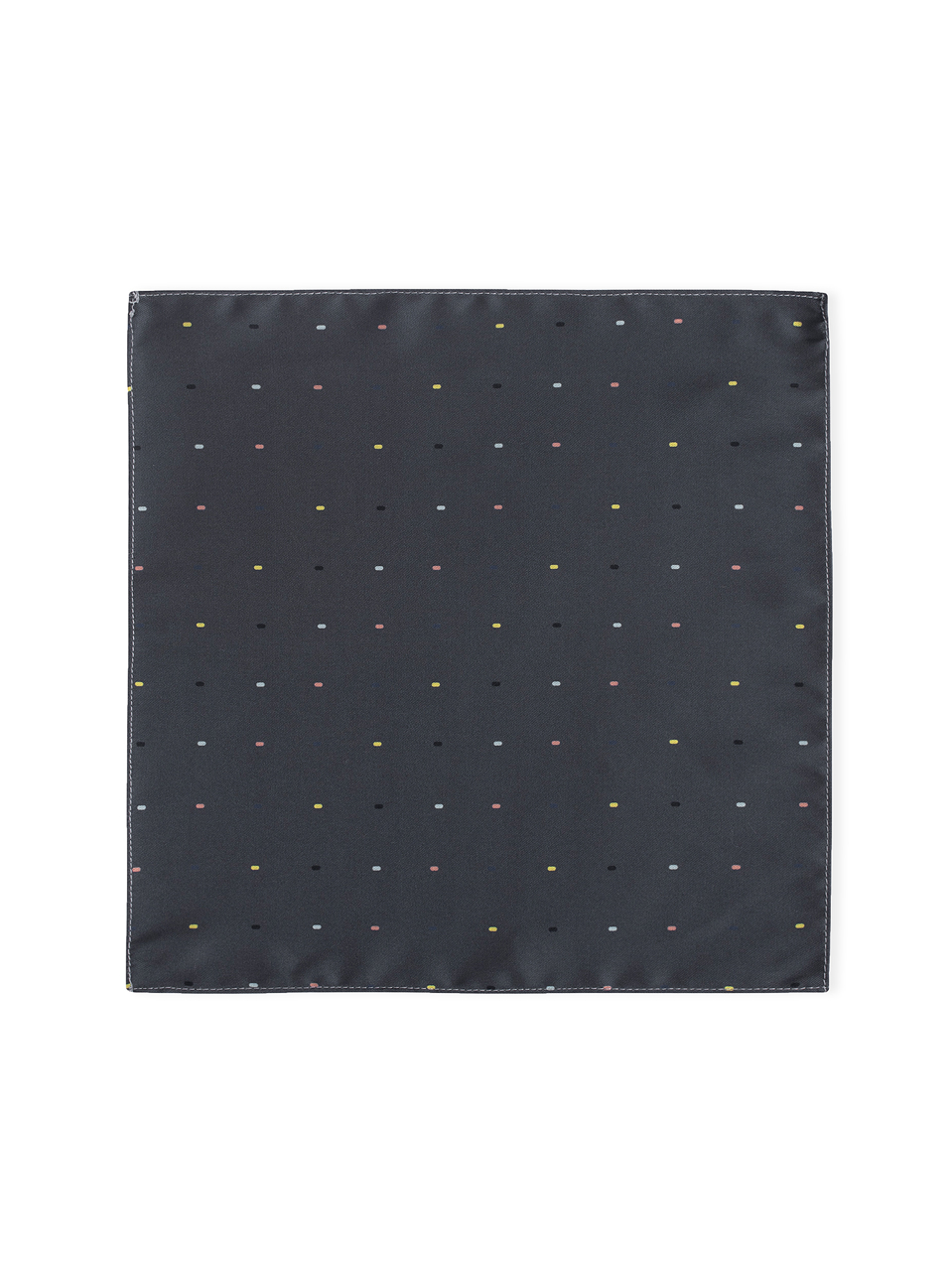 Picture of SPRINKLES ANTHRACITE POCKET SQUARE