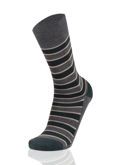 Picture of STRIPES GREY/DARK GREEN