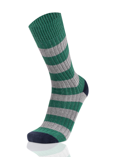Picture of DOUBLE STRIPES GREEN/GREY
