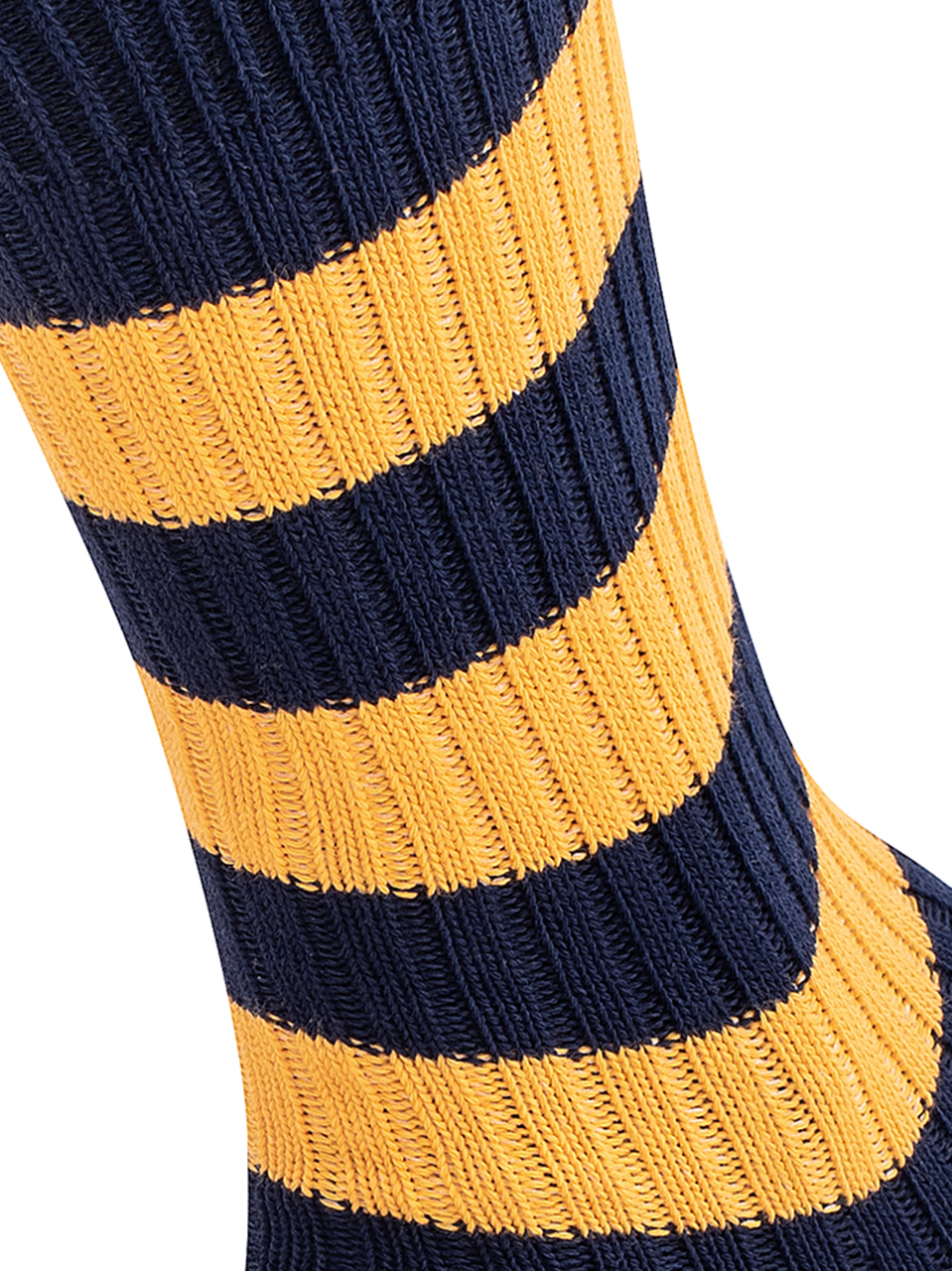 Picture of DOUBLE STRIPES MARINE/YELLOW