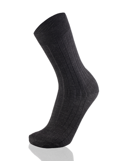 Picture of CANALÉ ANTHRACITE MELANGE 100% MERINO WOOL