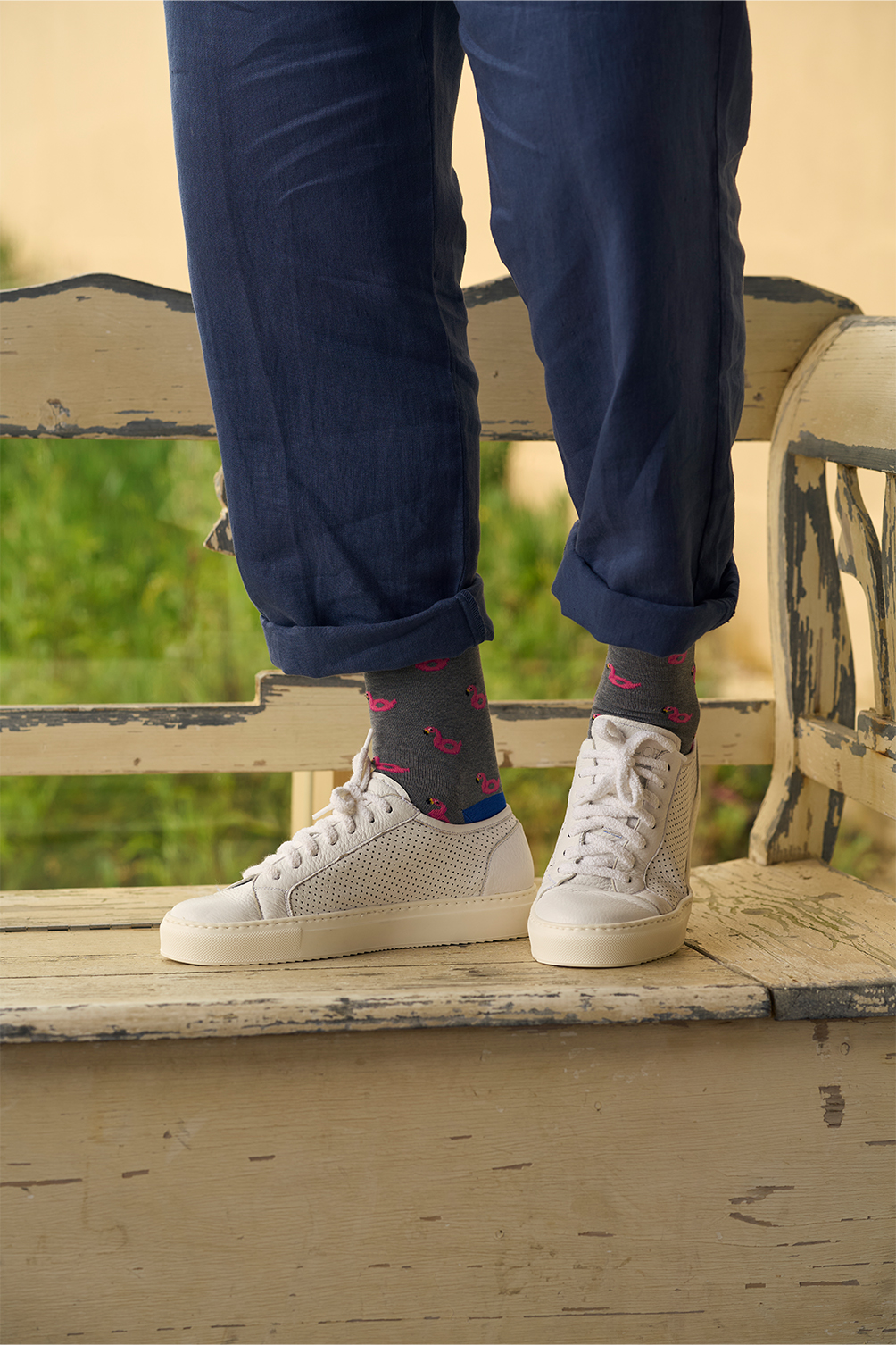 Picture of FLAMINGOS GREY MELANGE