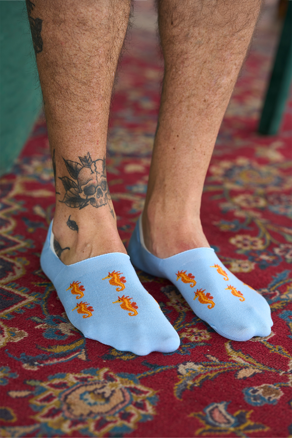 Picture of SEA HORSES LIGHT BLUE