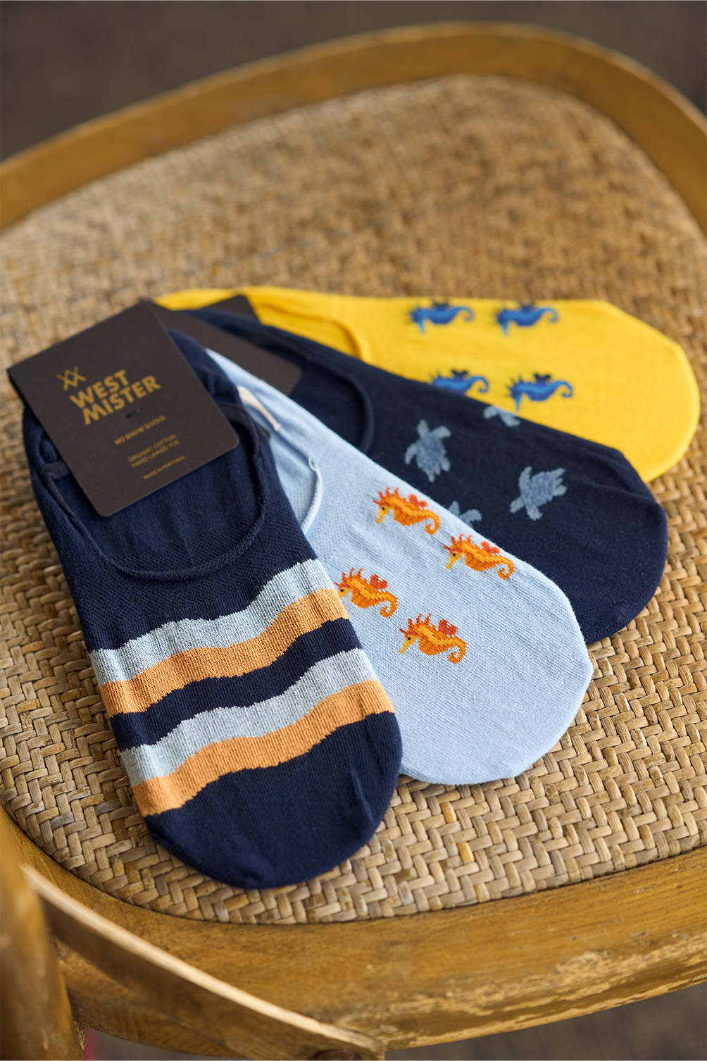 Picture of SEA HORSES LIGHT BLUE