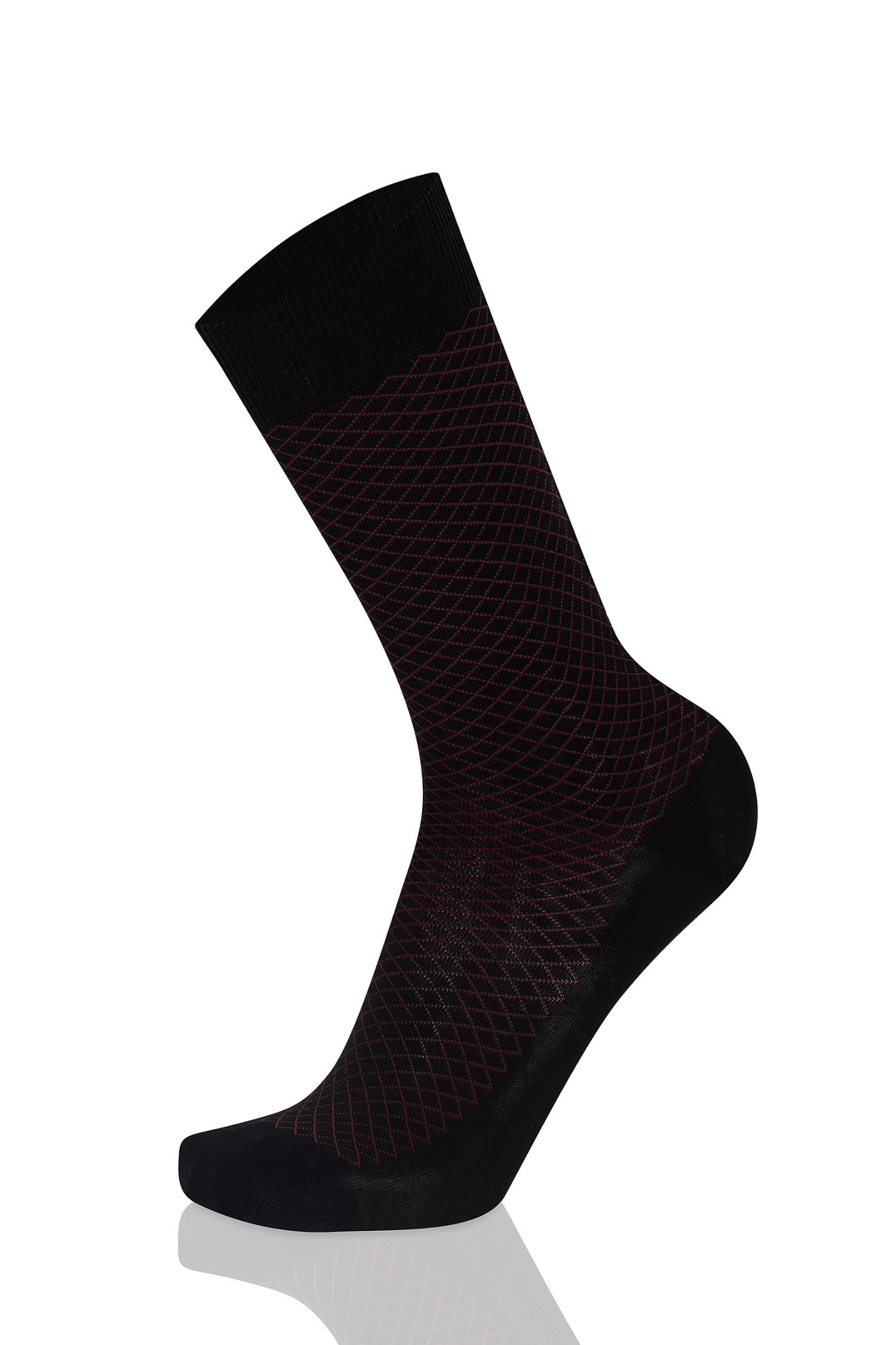 Picture of 2-COLOR LOZENGES ANTHRACITE/GREY 