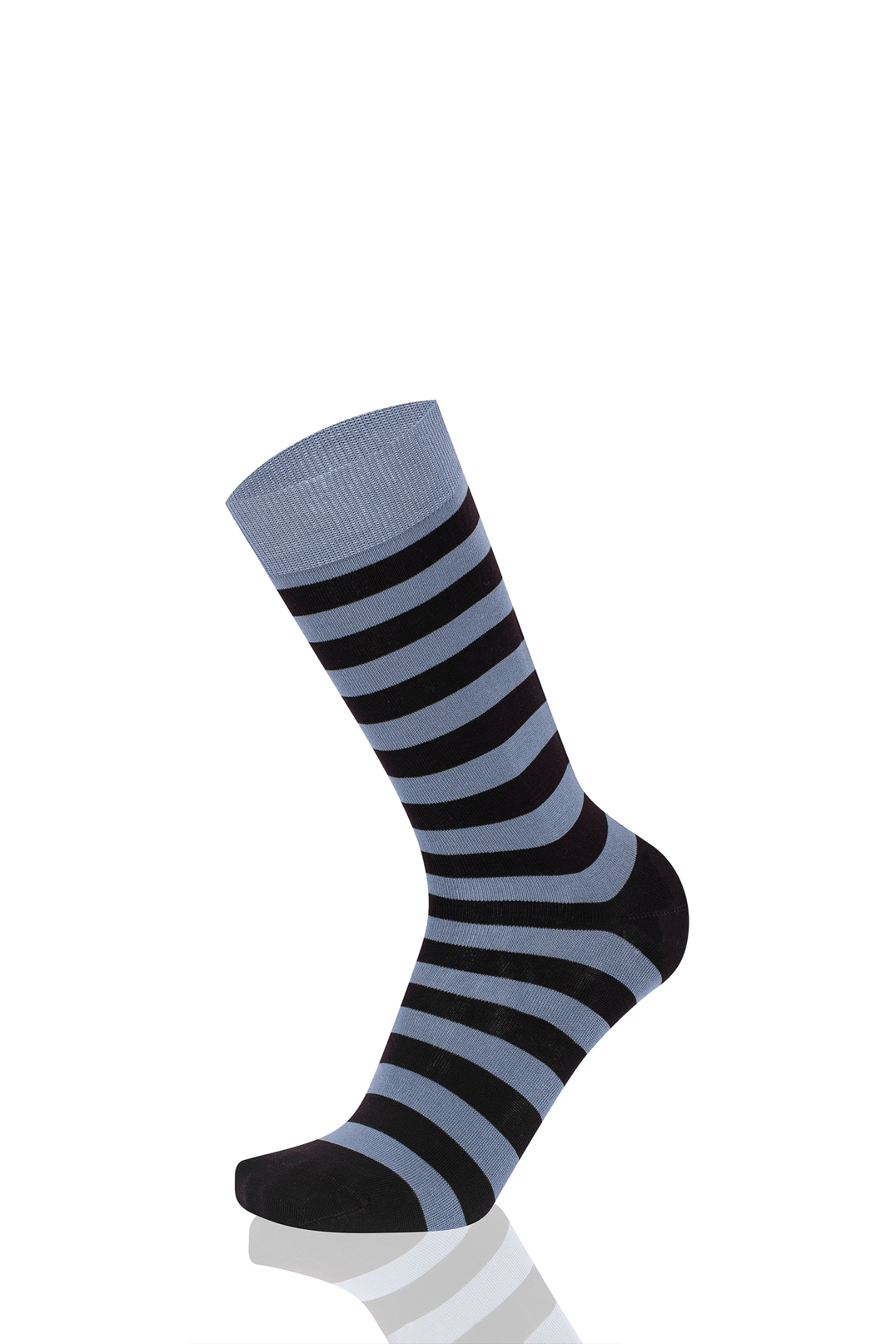 Picture of STRIPES BLUESTONE/BROWN  - EUTOPIA 