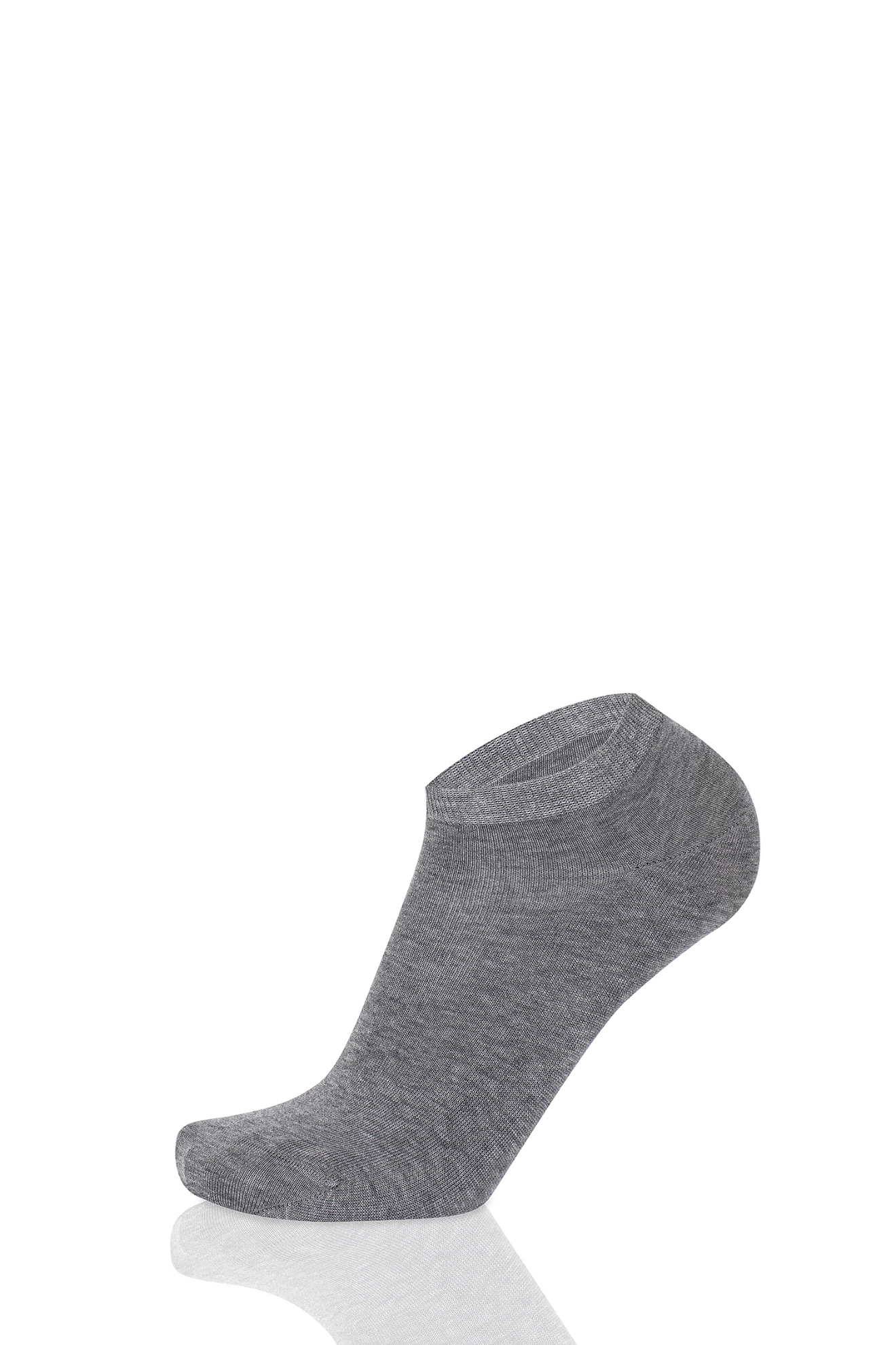 Picture of ANKLE PLAIN GREY MELANGE